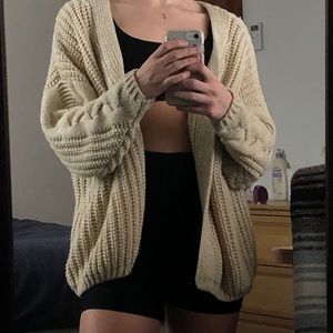 Chunky cardigan